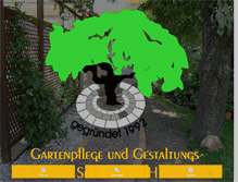 Tablet Screenshot of galabau-markee.de